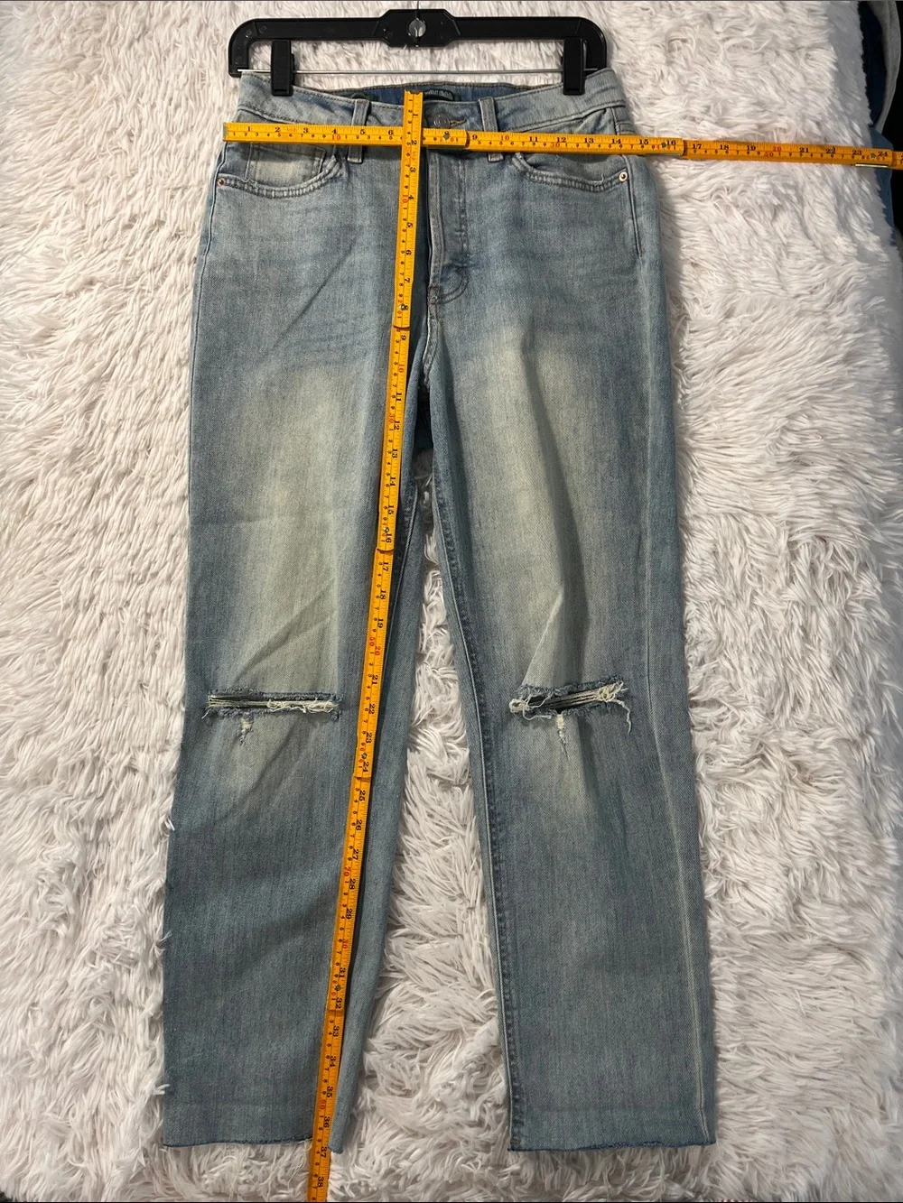 Wild fable super high rise slim straight 6